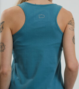 Tanktop Alex helles Türkisblau – Bild 5