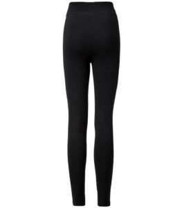 Leggings aus Baumwolljersey, schwarz – Bild 3