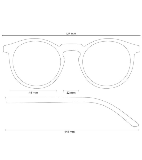 Sunglasses Stella Walnut wood - Image 7