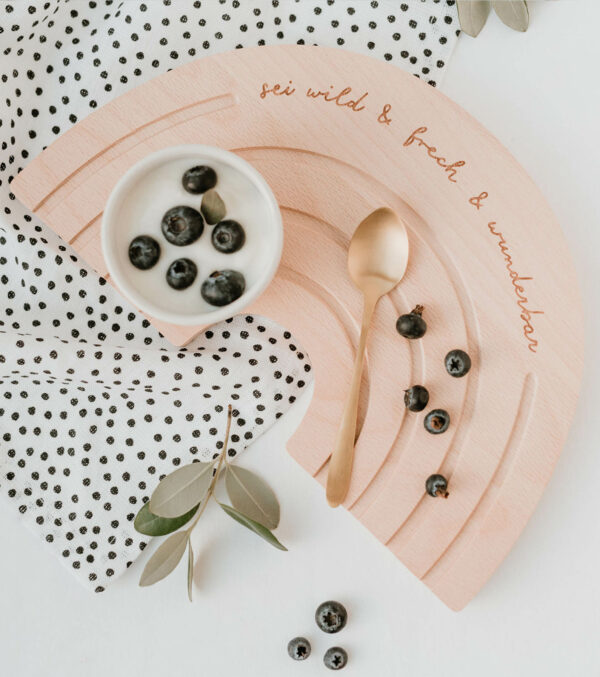 Rainbow Breakfast Board