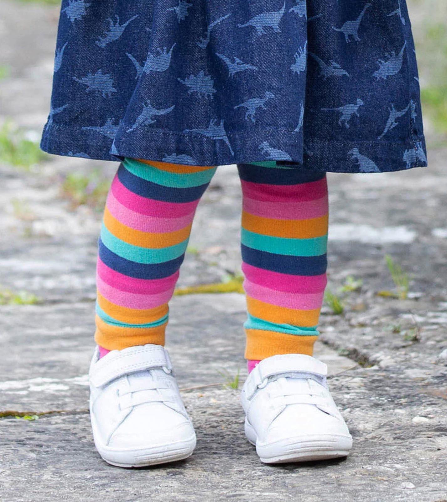 Kid s Rainbow knit Leggings GARY MASH