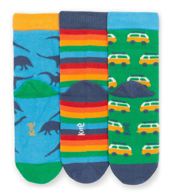 Colorful Socks 3-Pack, Dino - Image 4