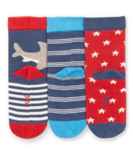 Bunte Socken 3er-Pack, Haifisch – Bild 3