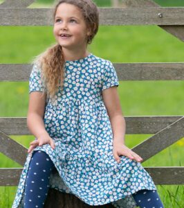Kinder Strumpfhose Biene mit Pünktchen – Bild 4