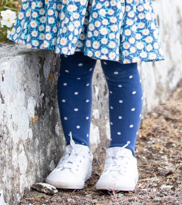 Kid's Tights Bee with Dots - Image 2