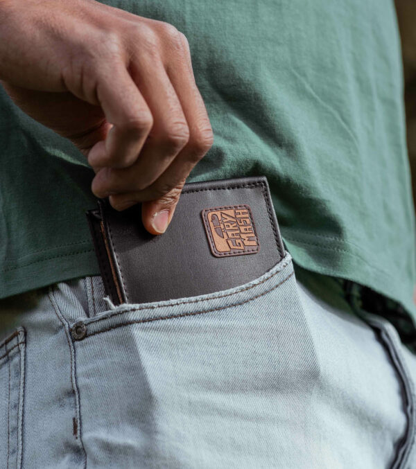 Cactus Leather wallet black - Image 5