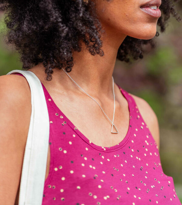 Necklace Single Shape Triangle - Image 3