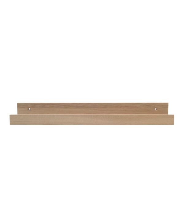 Oak wall shelf 48 cm - Image 2