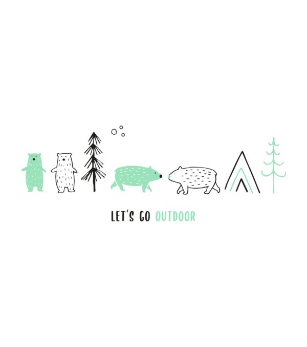 Shirt Asheville Let's go outdoor white - Image 3