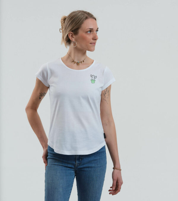 Shirt Asheville Mini cactus white - Image 2