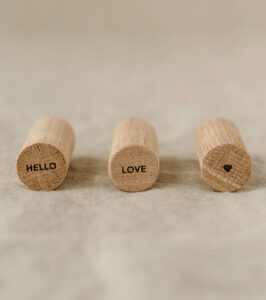 Wandhaken im 3er-Set Hello Love – Bild 4