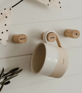 Wandhaken im 3er-Set Hello Love – Bild 3