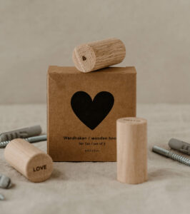 Wandhaken im 3er-Set Hello Love – Bild 5