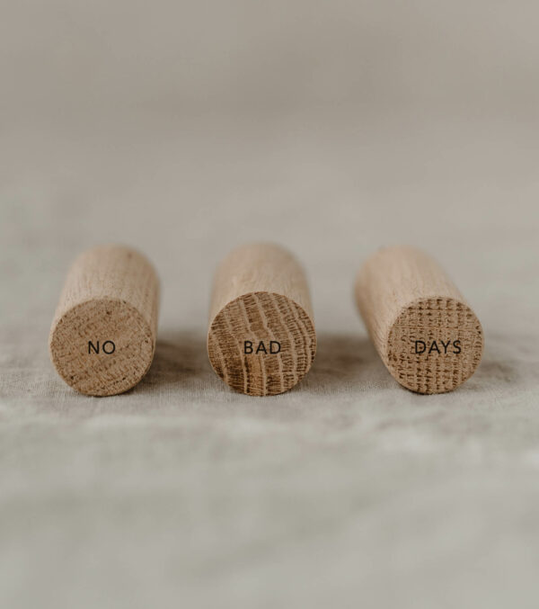 Wall Hooks in a set of 3 No Bad Days - Image 2