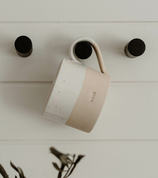 Wall Hooks in a set of 3 black - Image 6
