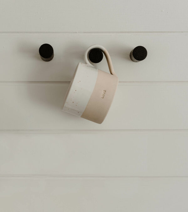 Wall Hooks in a set of 3 black - Image 5