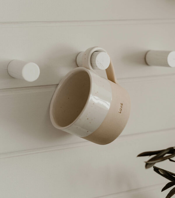 Wall Hooks in a set of 3 white - Image 5