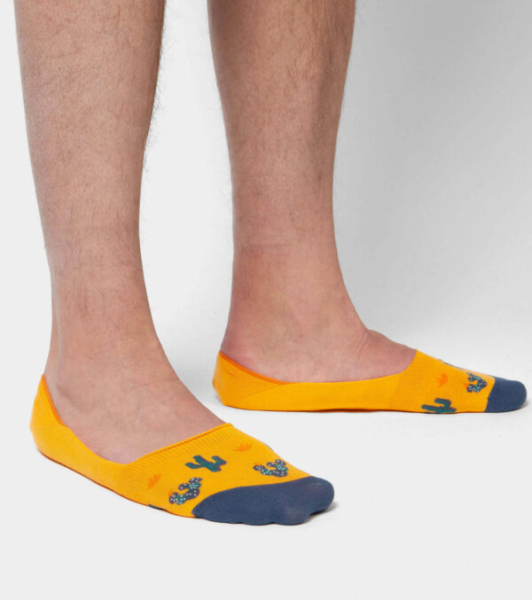 Invisible Socken Tequila Sunrise – Bild 2