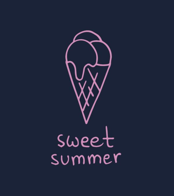 Shirt Asheville sweet summer navy blue - Image 5