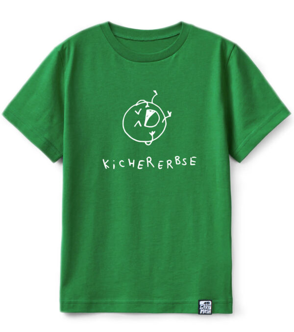 Kid's T-shirt Chickpeas green