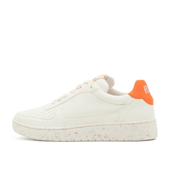 Sneaker OPEN21 écru/orange