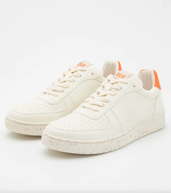 Sneaker OPEN21 écru/orange - Image 2