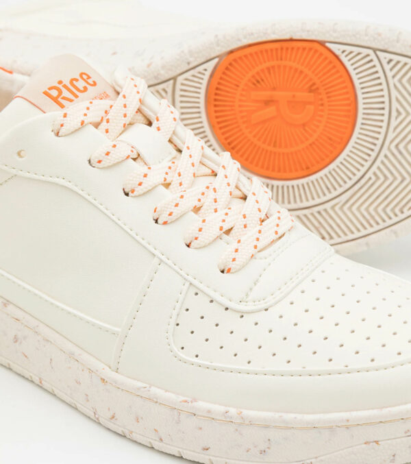 Sneaker OPEN21 écru/orange - Image 11
