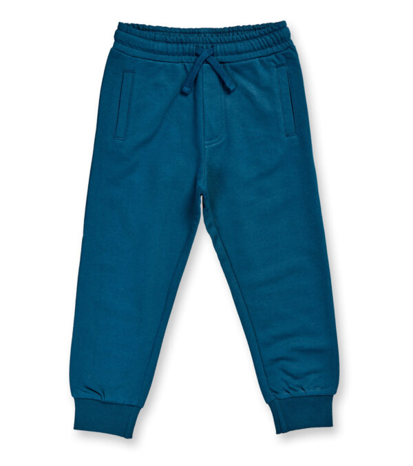 Comfortable Kids sweatpants dark petrol blue