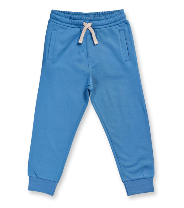 Comfortable Kids sweatpants steel blue