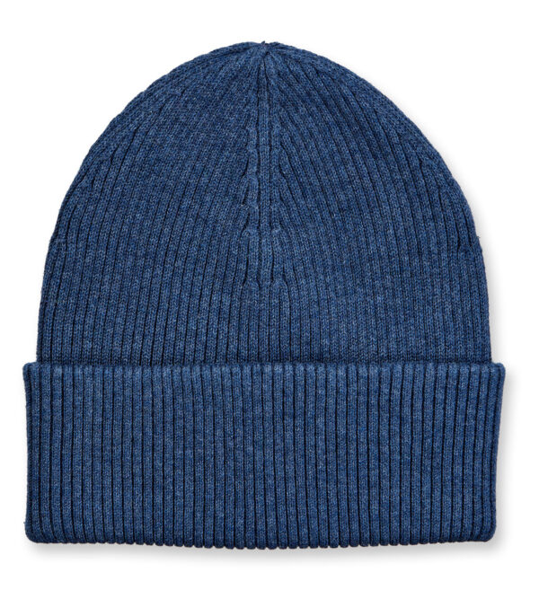 Kinder Strickmütze dunkelblau