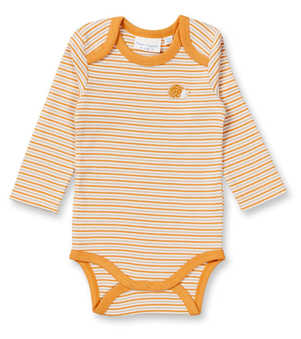 Long sleeve body yellow stripes with Hedgehod