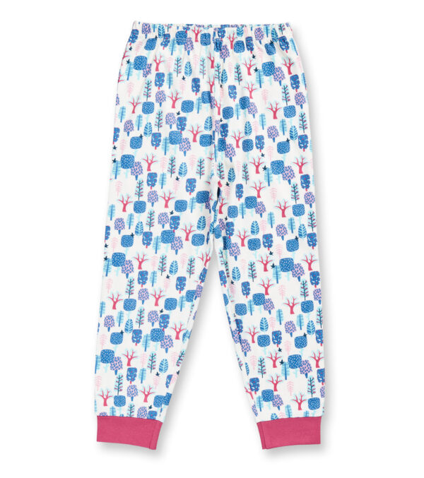 Children's Pajamas pink with Trees - Image 3