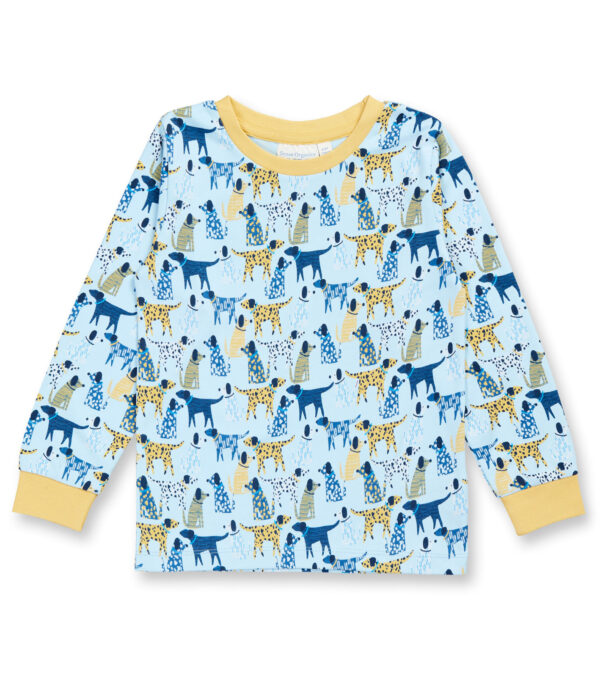 Children's Pajamas pink with Dogs - Image 2