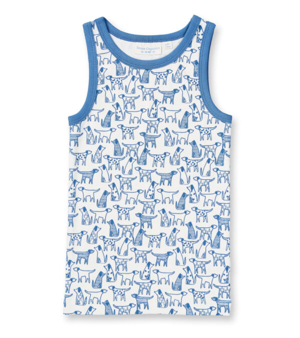 Boys vest with Dogs