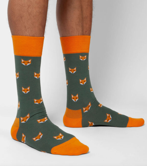 Socken Fossiled Fox – Bild 2