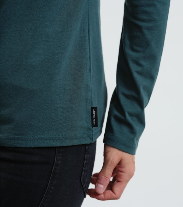 Long Sleeve Shirt Vivian dark green - Image 5