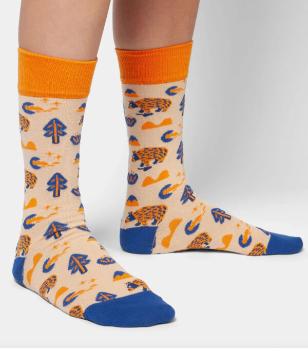 Happy Hiking Bear Socks - Image 2