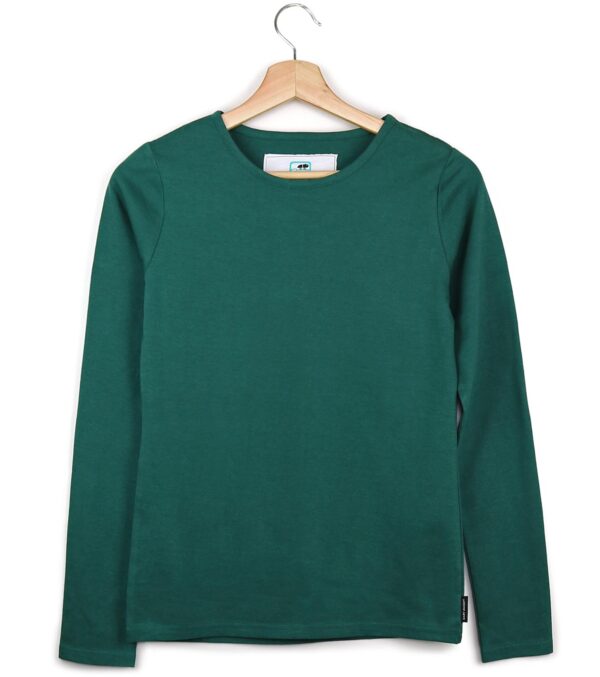 Long Sleeve Shirt Vivian dark green - Image 10