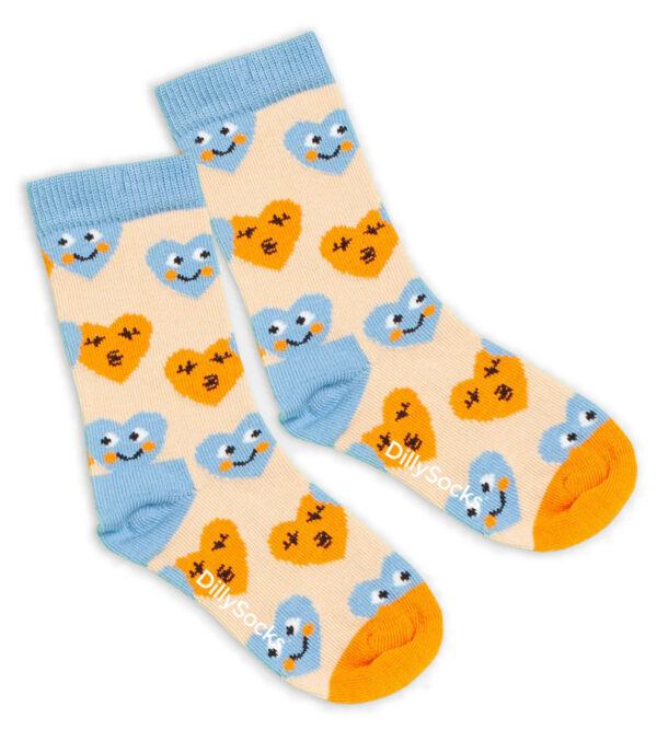 Kindersocken Lil Smiling Hearts