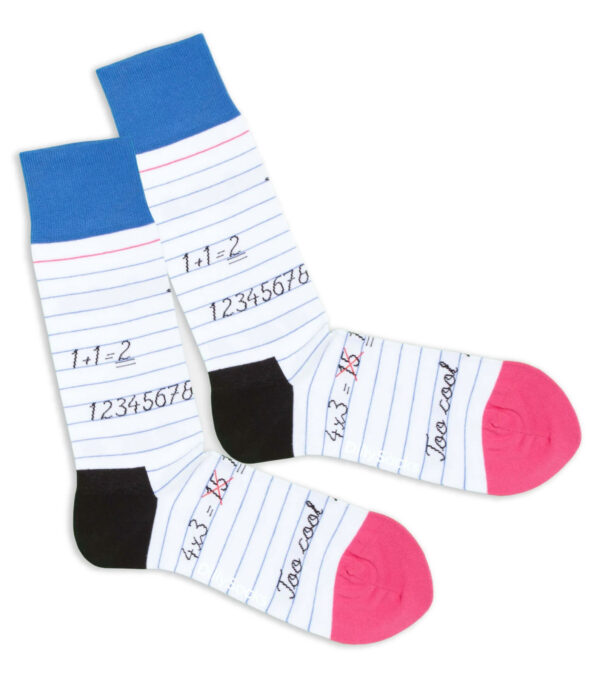 Math Class Socks - Image 2