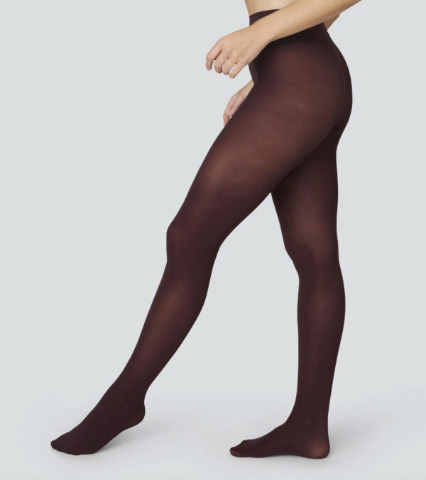 Strumpfhose Olivia Premium 60 den Bordeaux – Bild 2