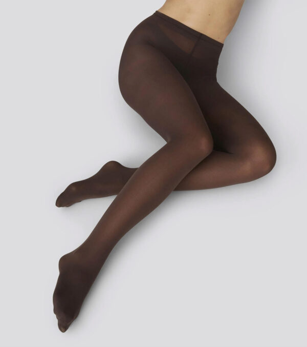 Olivia Premium Tights 60 den Dark brown - Image 2