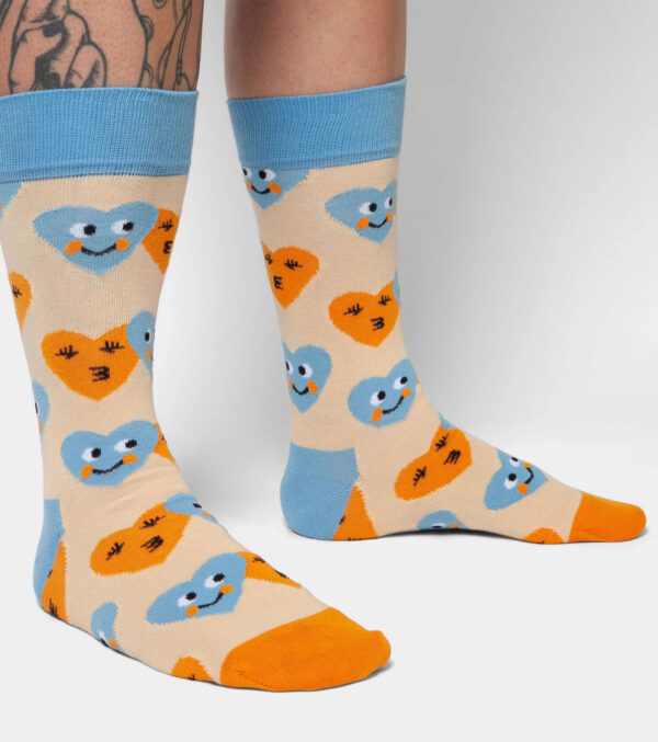 Smiling Hearts Socks - Image 2