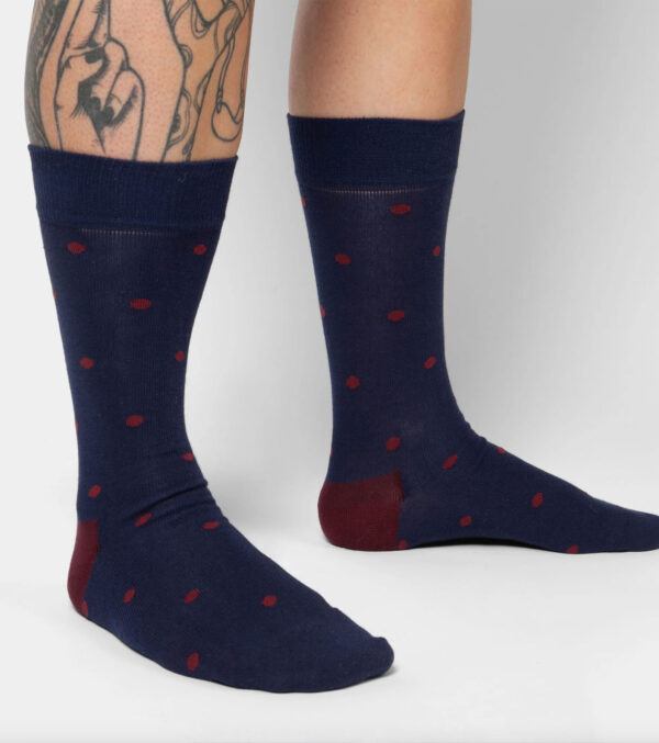 Sparse Red Dots Socks - Image 2
