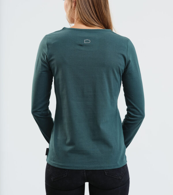 Long Sleeve Shirt Vivian dark green - Image 9