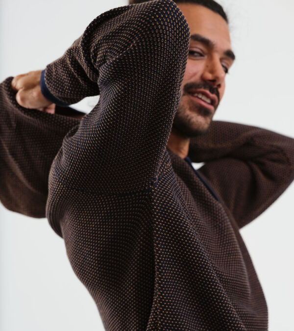 Strickpullover Edmundston mit Kapuze – Bild 3
