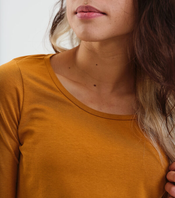 Shirt Montreal mustard yellow - Image 3