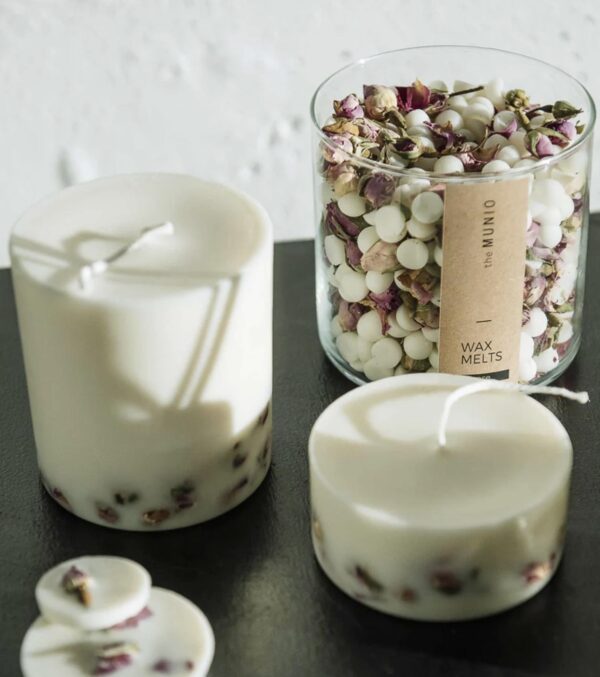 Scented Candle Rose - Image 5