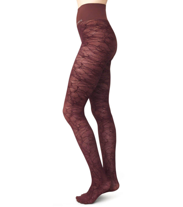 Alba Gingko tights 40 denier wine