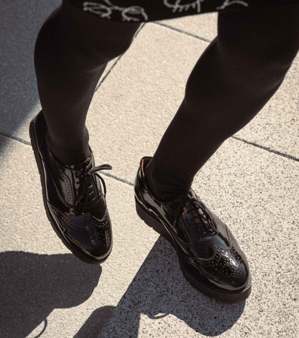 Flatform Brogues black - Image 4